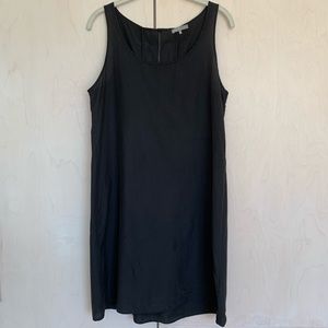 James Perse Back Pleat Shift Dress